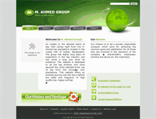 Tablet Screenshot of m-ahmedgroup.com